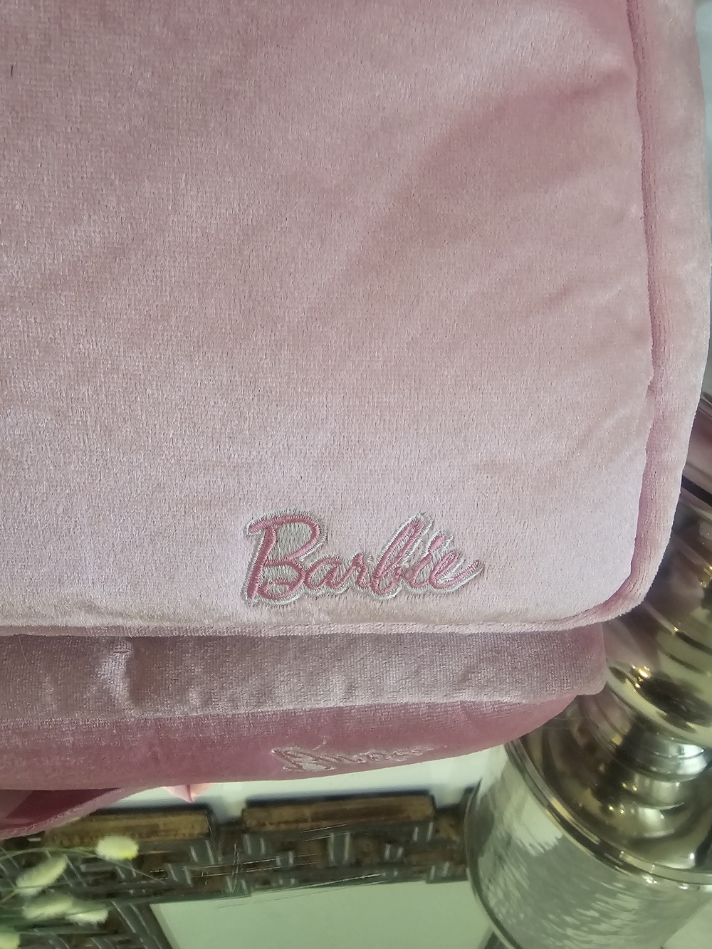 Y2K Barbie  Pillow Pink Plush  Handbag - Barbie Inspired - Picture 4 of 6